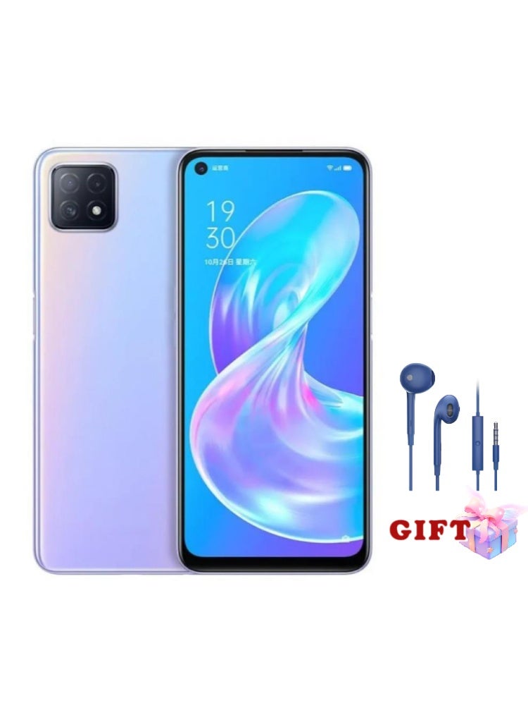 أوبو A73 5G Dual SIM Purple 8GB RAM 256GB With Original Headphones MH135 - International Version - Image 1