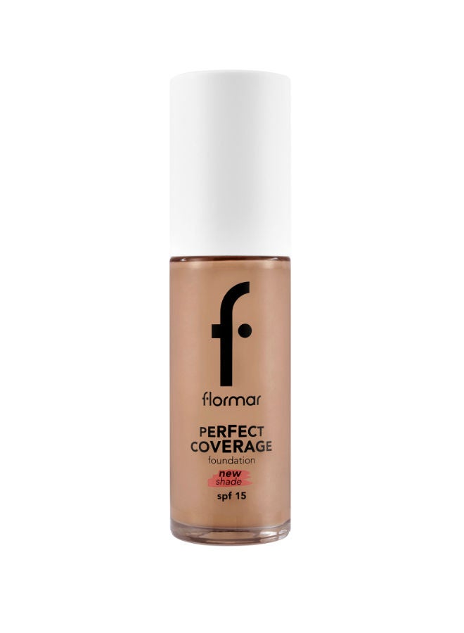 flormar Perfect Coverage Foundation Spf 15 134 Golden Honey - Image 1