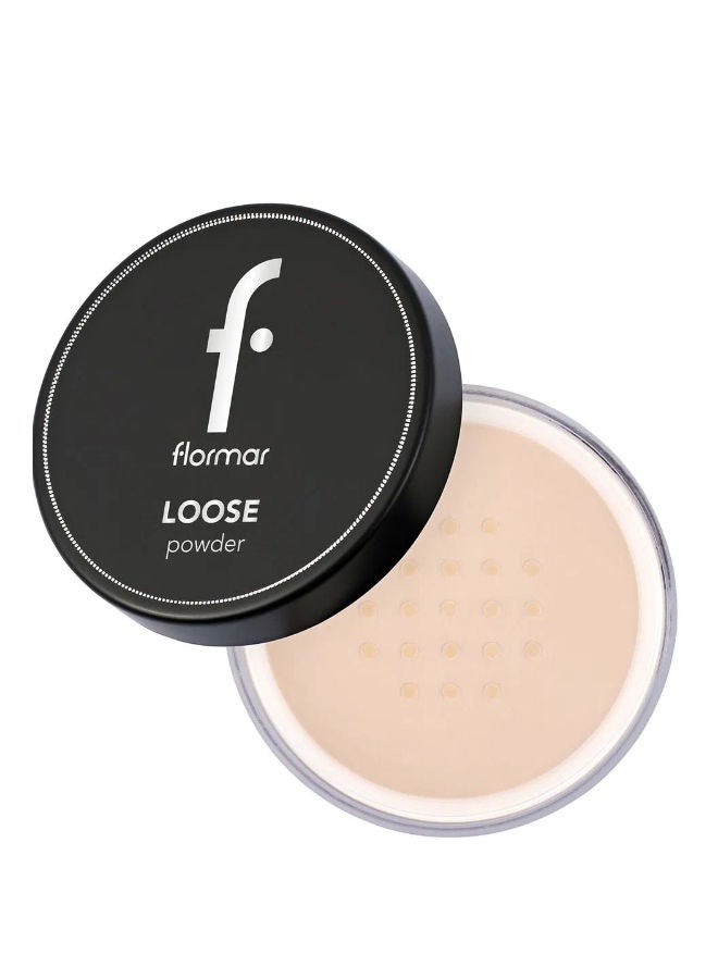 flormar Loose Ultra-Fine Texture & Semi-Matte Finish Setting Loose Powder 002 Light Sand - Image 1