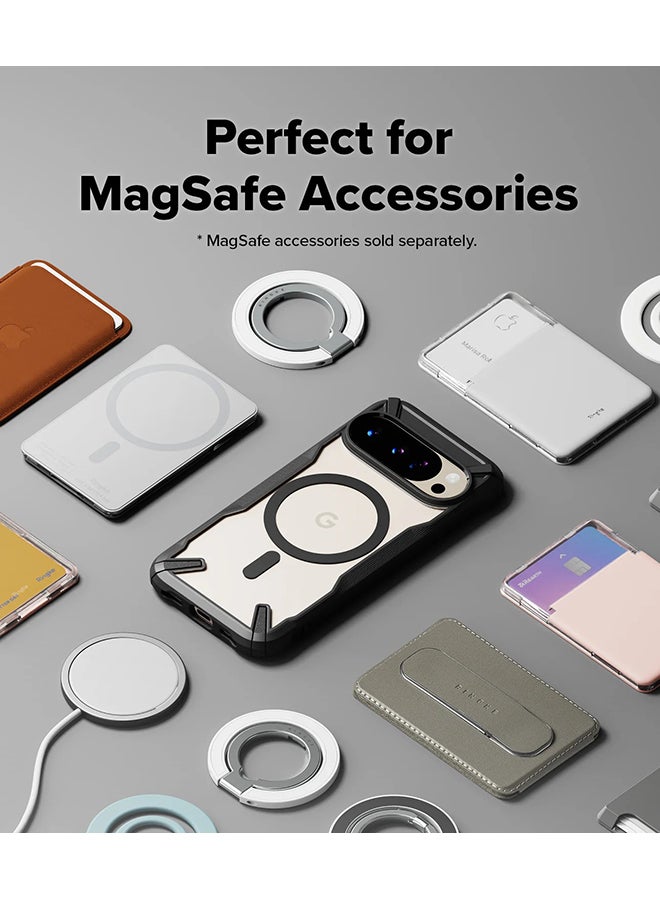 Ringke Fusion-X Magnetic Case For Google Pixel 10 / 10 Pro Case Cover, Strong Magnet, Anti-Fingerprint Rugged Shockproof Protective Phone Cover - Black BLACK - Image 5