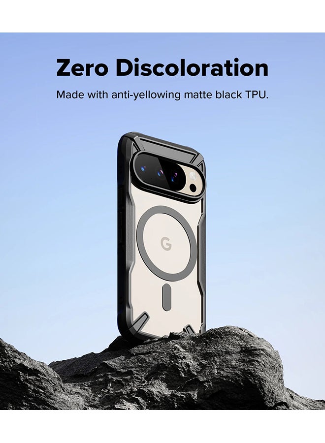 Ringke Fusion-X Magnetic Case For Google Pixel 10 / 10 Pro Case Cover, Strong Magnet, Anti-Fingerprint Rugged Shockproof Protective Phone Cover - Black BLACK - Image 4
