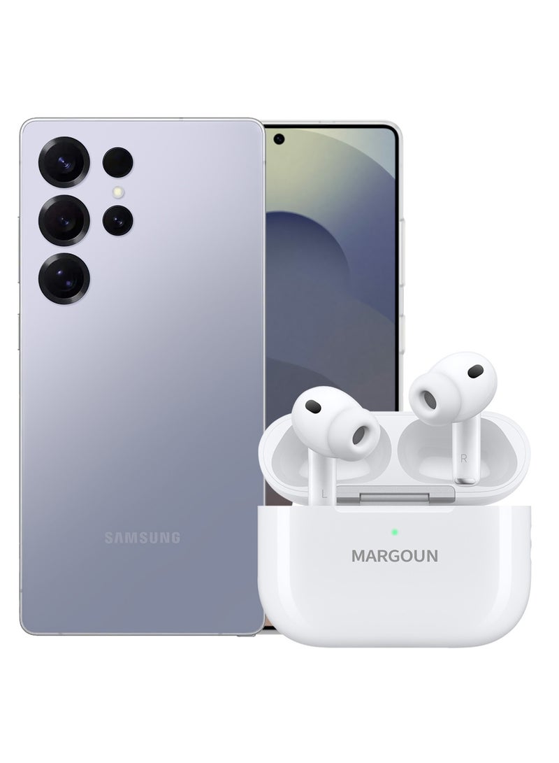 مارجون Wireless Earbuds Pro 2 (2rd Generation) 2022 with Active Noise Cancelation ANC , Adaptive Transparency and 30-Hour Battery Life for Samsung Galaxy S25 Ultra - White White-S25U - Image 2