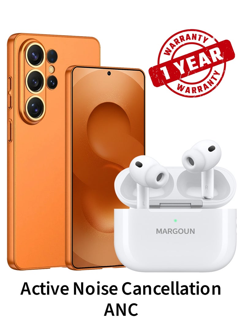 MARGOUN Wireless Earbuds Pro 2 (2rd Generation) 2022 with Active Noise Cancelation ANC , Adaptive Transparency and 30-Hour Battery Life for Samsung Galaxy S26 Ultra - White White-S26U - Image 1