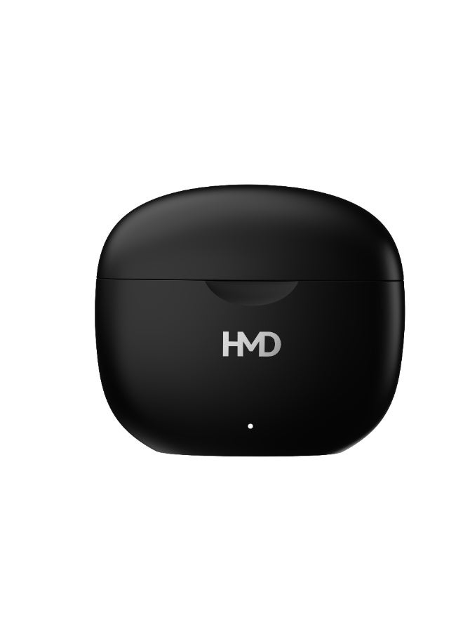 HMD DUB P70 True Wireless Earbuds, 10mm Drivers, 4 Mic AI-ENC for Clear Calls, Environmental Noise Cancellation, 35 Hours Playtime, In-Ear Detection, Low Latency Mode, IPX4, Fast Charging Black - Image 5