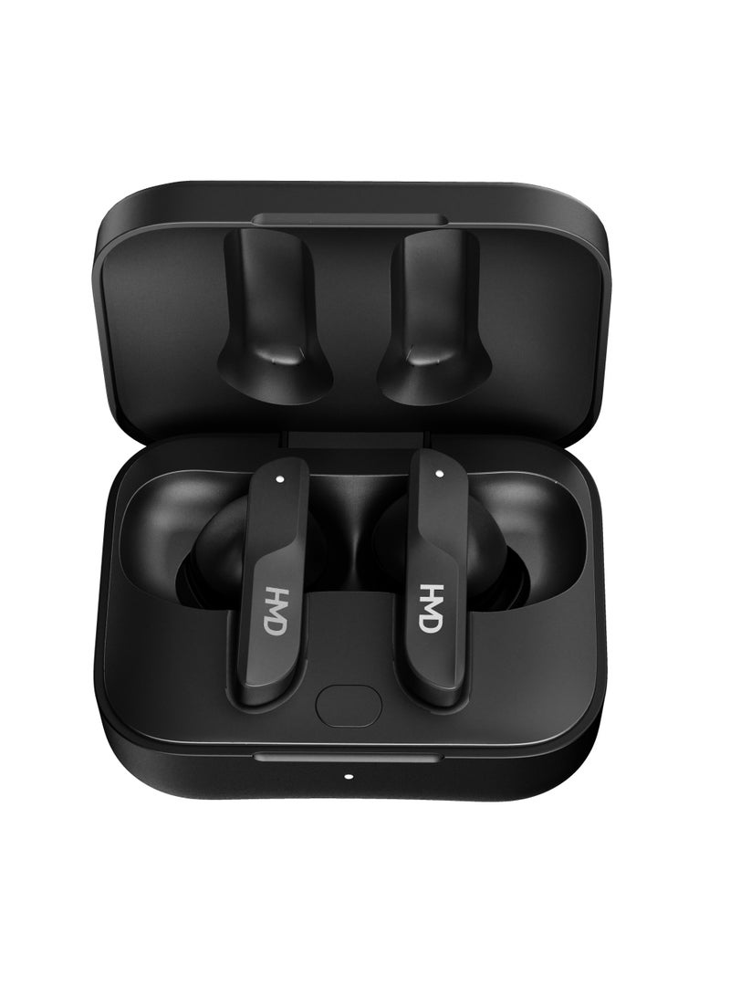 HMD DUB S60 True Wireless Earbuds, Dolby Audio Cinematic Sound, 10mm Drivers, 35 Hours Playtime, 4 Mic AI-ENC for Clear Calls, Multipoint Connectivity, Low Latency Mode, IPX4, Fast Charging Gray - Image 4