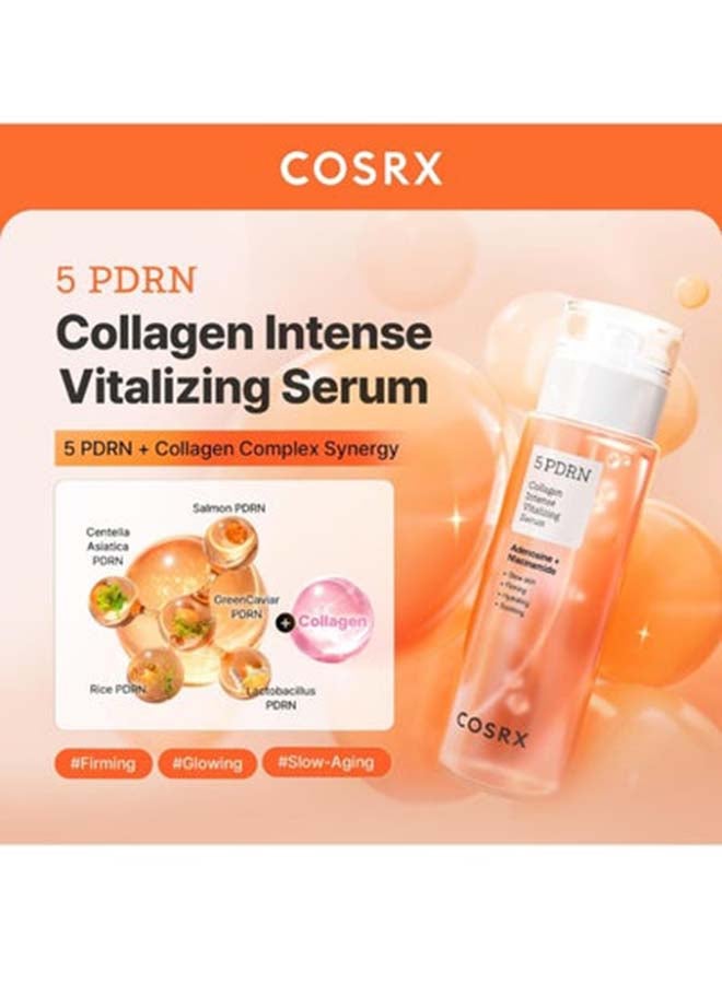 5 PDRN Collagen Intense Vitalizing Serum – Korean Firming Serum for Hydration, Elasticity & Plump, Radiant Skin - Image 5