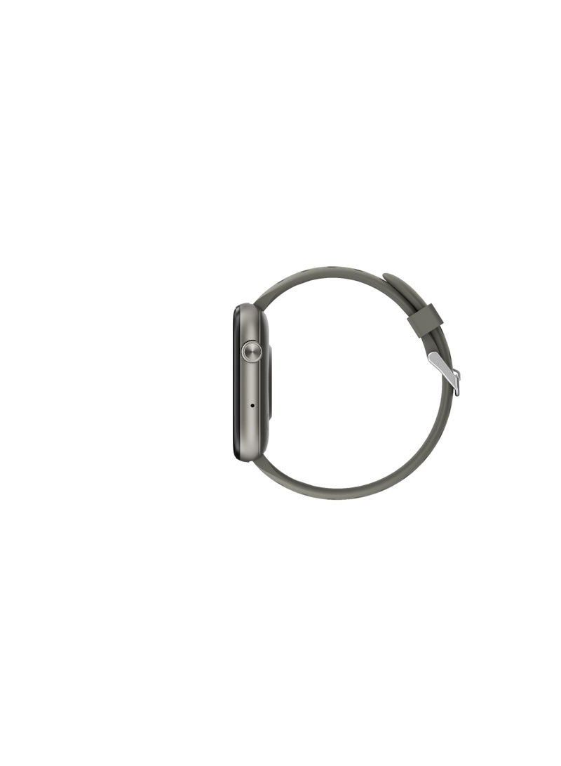 Infinix XWatch H4 XW4L 2.04" HD Touch Screen, IP68 Waterproof, 10 Days Normal Use Time, V5.3, Pulse Oximetry, 300mAh Battery, Magnetic Charging, Call Support grey - Image 3