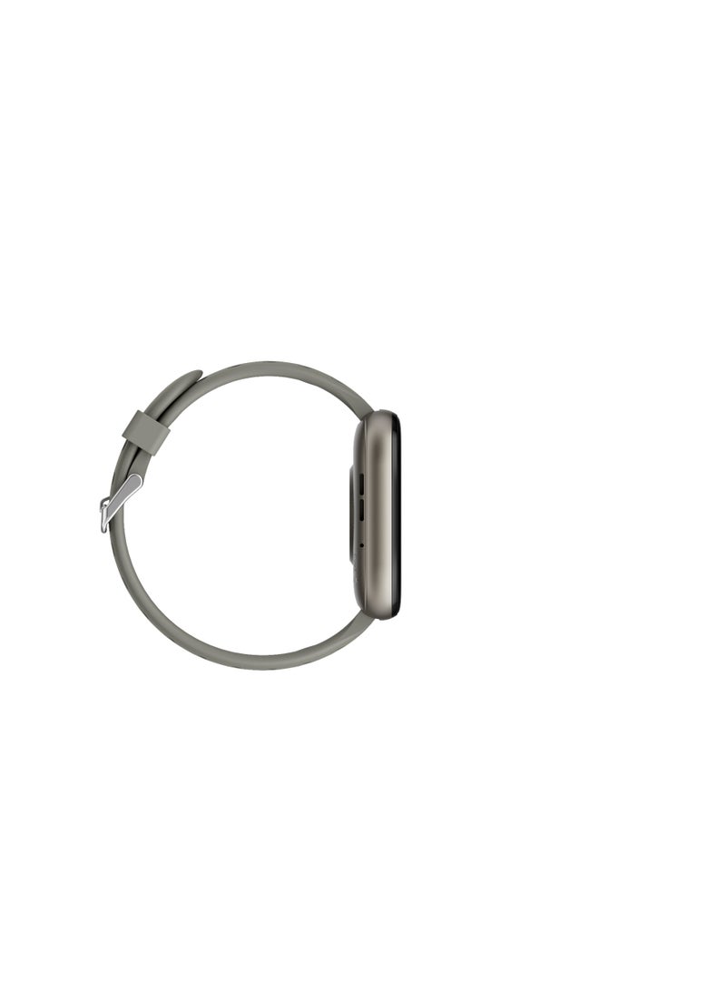 Infinix XWatch H4 XW4L 2.04" HD Touch Screen, IP68 Waterproof, 10 Days Normal Use Time, V5.3, Pulse Oximetry, 300mAh Battery, Magnetic Charging, Call Support grey - Image 2