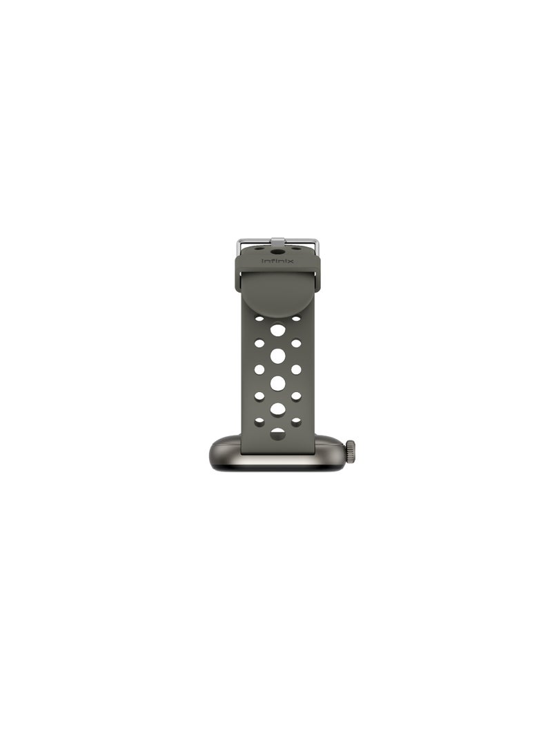 Infinix XWatch H4 XW4L 2.04" HD Touch Screen, IP68 Waterproof, 10 Days Normal Use Time, V5.3, Pulse Oximetry, 300mAh Battery, Magnetic Charging, Call Support grey - Image 5