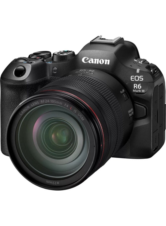 كانون كاميرا ميرورليس EOS R6 Mark III وعدسة RF 24-105mm F4L IS USM - Image 4