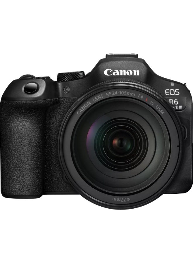 كانون كاميرا ميرورليس EOS R6 Mark III وعدسة RF 24-105mm F4L IS USM - Image 2