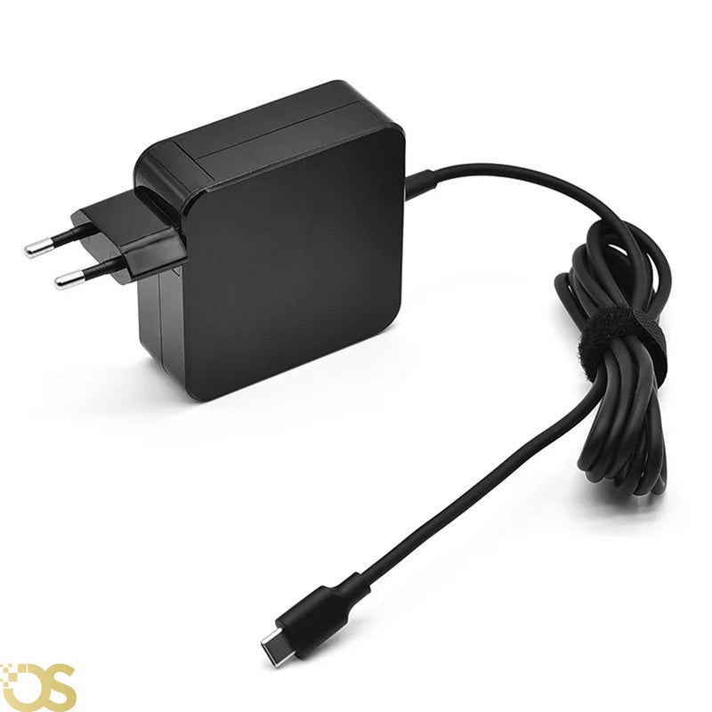 ASUS Laptop charger compatible with Asus with a power of 65 W with Type-C BOX, suitable for compatible devices with the same standard specifications, includes the adapter, safe, fast, and stable charging, with a 1-month warranty from OS STORE. 17cm Black - Image 2