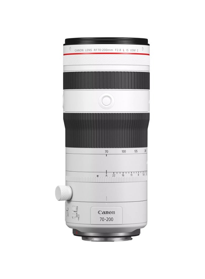 كانون RF 70-200mm F2.8L IS USM Z Lens, White - Image 1