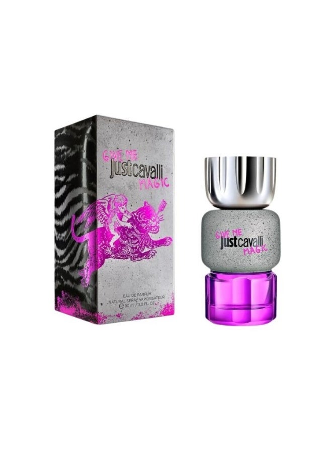 روبرتو كافالي عطر جاست كافالي جف مي ماجيك بخاخ 3.0 أونصة - Image 1