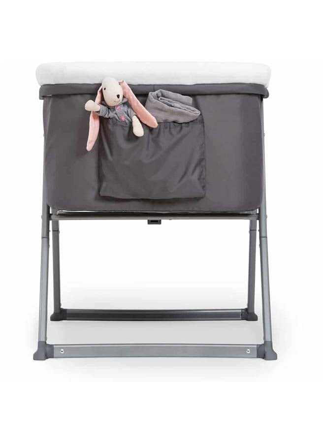 هوك هزاز وحضانة دريمر للأطفال - رمادي - من الولادة حتى 9 كجم - 6 أشهر - هزاز وحضانة 2 في 1، خفيف الوزن وقابل للطي مع مرتبة - Image 5