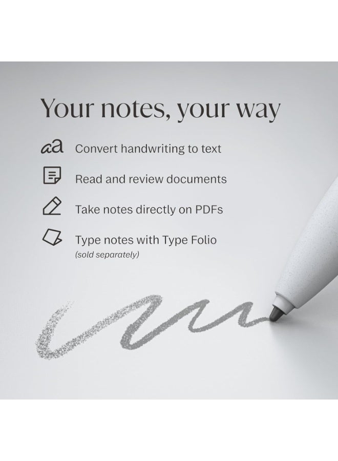 ريماركابل 2 Paper Tablet 10.3-inch with Book Folio in Gray Polymer Weave and Marker Plus - Image 5