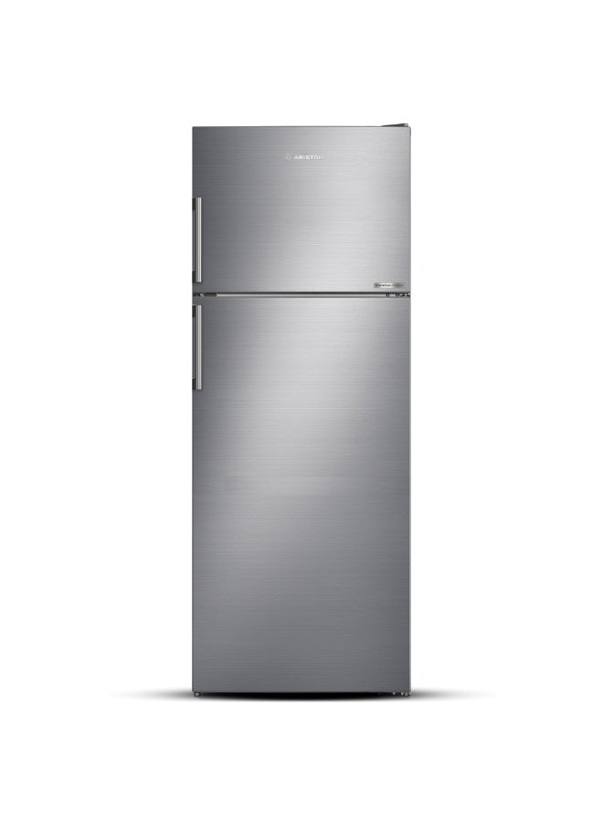 Ariston Double Door Refrigerator, 530L Gross/406L Net, No Frost, Inverter Compressor, Dual Fan Cooling, Reversible Door, LED Light, 10-Year Compressor Warranty, Made in Turkey – ART70F1452XME 160 W ART70F1452XME Inox - Image 1