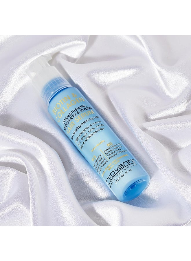 Giovanni Biotin & Collagen Strengthening, Smoothing & Styling Hair Serum - 81 ml - Image 3
