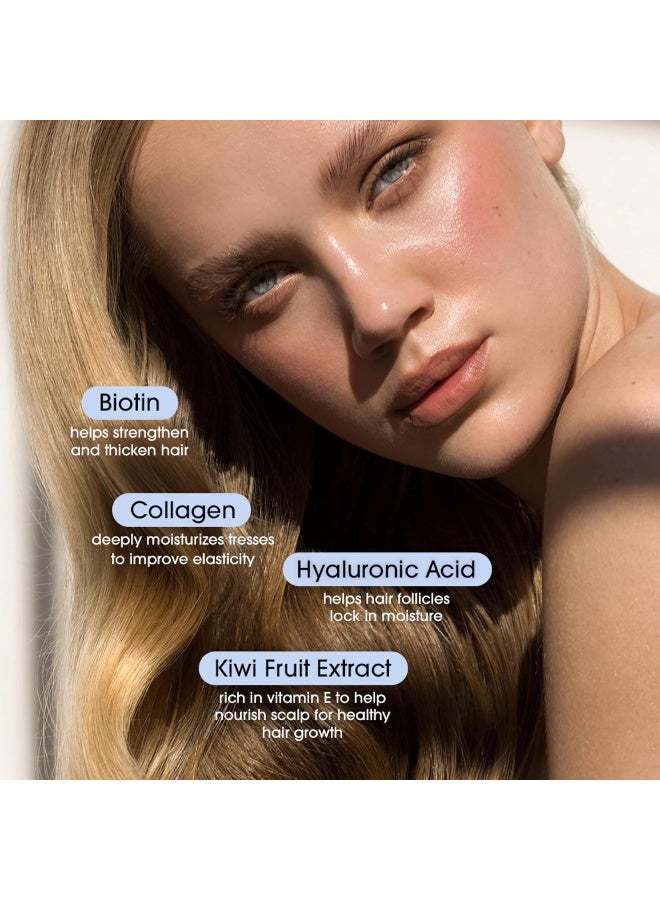 Giovanni Biotin & Collagen Strengthening, Smoothing & Styling Hair Serum - 81 ml - Image 4