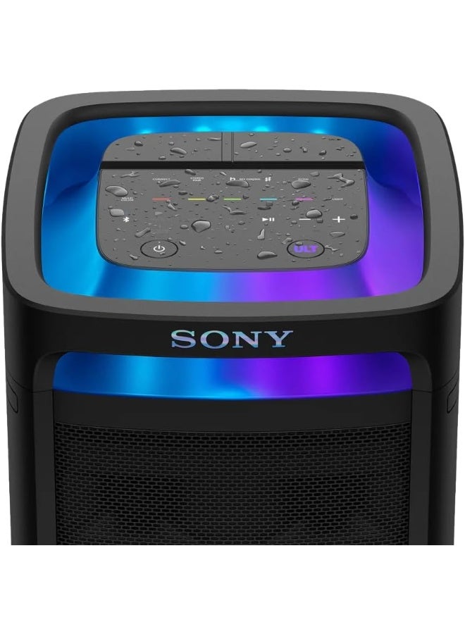 سوني Sony ULT TOWER 9AC Party Speaker, Powerful BASS, 360º Party Sound and Light, Karaoke, TV Sound Booster, Multipoint Connection black - Image 5