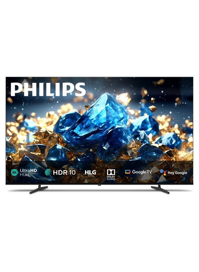 فيليبس 75 Inch 4k Uhd Google TV With Dolby Vision & Other Premium Features 75PUT7390/56 black - Image 1