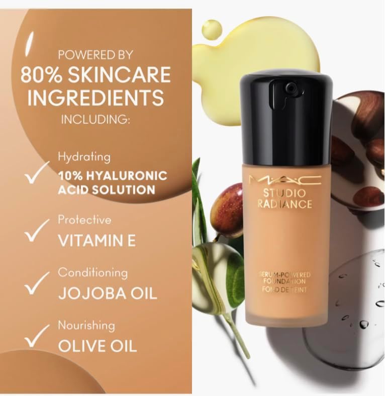 MAC Studio Radiance Serum Foundation Lightest Beige - Image 4