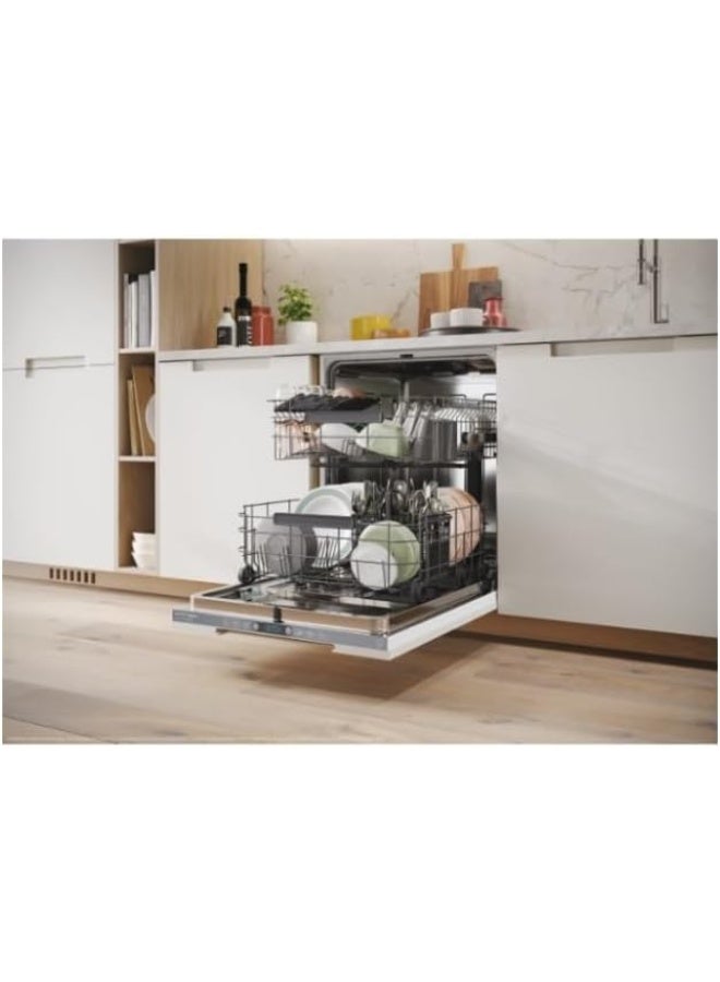 CANDY Full-Integrated Built-in Dishwasher | 14 Place Settings | 8 Programs Mode | Anthracite | Advanced remote control and Wi-Fi + BLUETOOTH Supportable | WxDxH(mm): 597x555x818 |Model : CI4E7FOA-19 10 kg 1000 W CI4E7FOA-19 Anthracite - Image 2