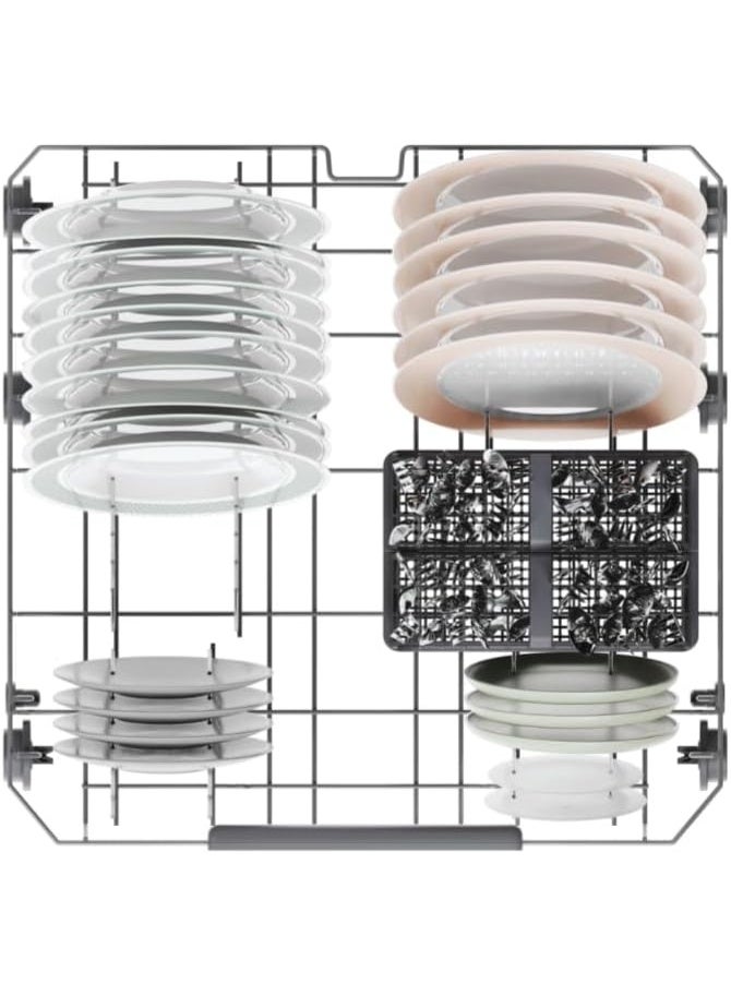 CANDY Full-Integrated Built-in Dishwasher | 14 Place Settings | 8 Programs Mode | Anthracite | Advanced remote control and Wi-Fi + BLUETOOTH Supportable | WxDxH(mm): 597x555x818 |Model : CI4E7FOA-19 10 kg 1000 W CI4E7FOA-19 Anthracite - Image 5