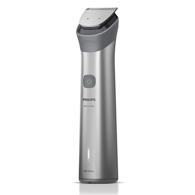 Philips All-in-One Trimmer 5000 Series, 120 mins runtime, Ergonomic grip, 11 attachments, Light grey - MG5923/15 - Image 3