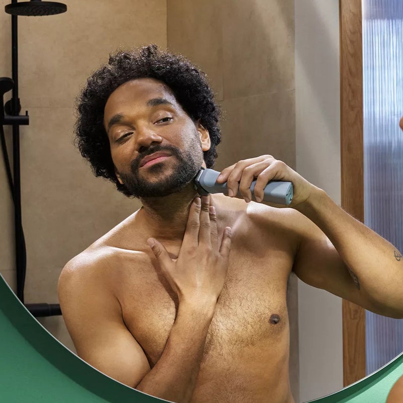 Philips All-in-One Trimmer 5000 Series, 120 mins runtime, Ergonomic grip, 11 attachments, Light grey - MG5923/15 - Image 4