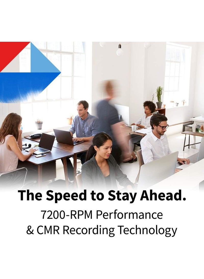 Toshiba 4TB N300 NAS Hard Drive – 3.5" SATA 6Gb/s, 7200 RPM, 128MB Cache, RV Sensor, 24/7 High-Performance Storage for NAS, RAID-Ready, Multi-User, Desktop & Small Business | HDWG740EZSTC 4 TB - Image 4