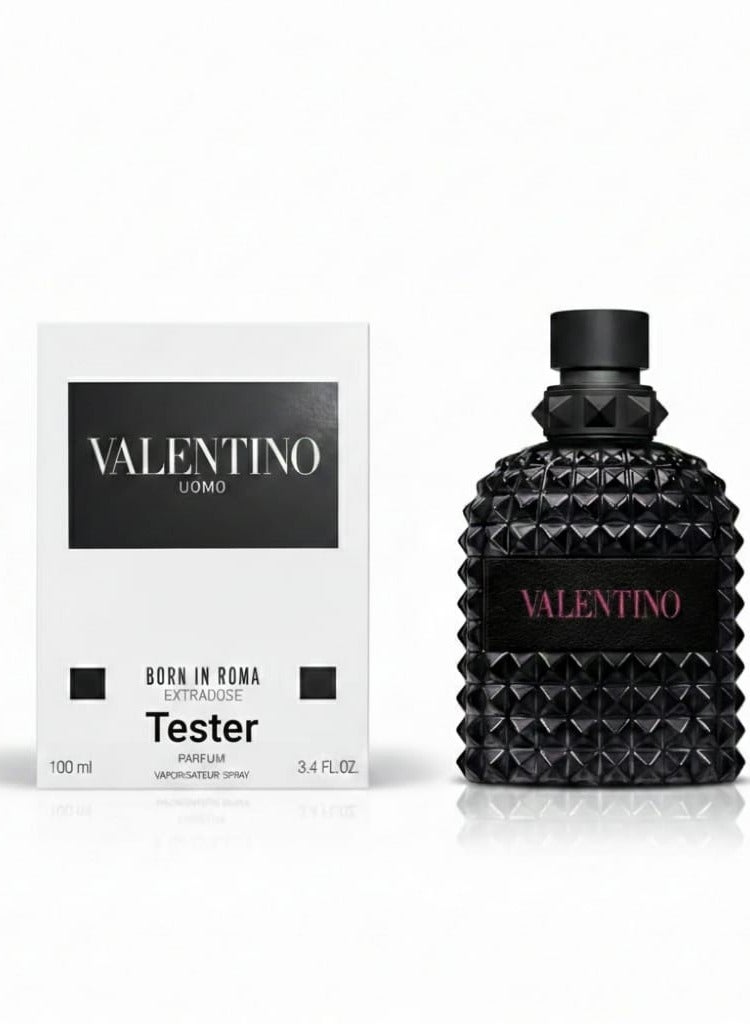 Tester Uomo Born In Roma Extradose Parfum 100ml