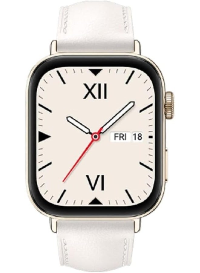 Watch Fit 3 NFC Smartwatch – 1.82-Inch AMOLED Display, Built-in NFC, Fitness & Health Tracking, Long Battery Life – White