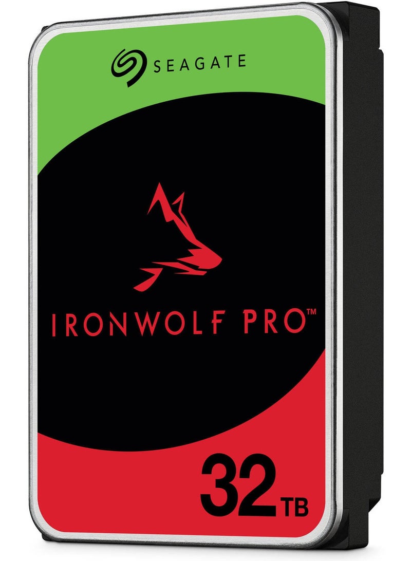 Seagate IronWolf Pro 32TB Internal NAS Hard Drive – 3.5" SATA III 6Gb/s, 7200RPM, 512MB Cache, Up to 285MB/s Transfer Speed, 2M Hours MTBF, CMR Technology, RAID-Optimized 24/7 Enterprise Storage | ST32000NT000 32 TB - Image 2