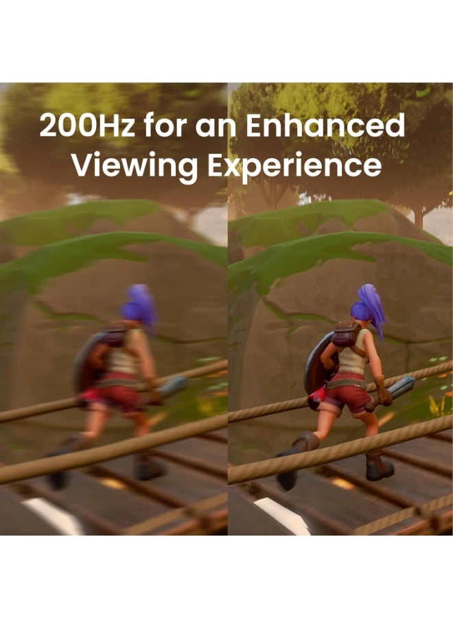 بين كيو شاشة بنكي EW270Q 2K QHD 200Hz USB-C 65W PD للألعاب والمكتب، 1ms، مكبرات صوت 5W، HDRi، AMD FreeSync Premium - السعودية - ضمان 3 سنوات - Image 2