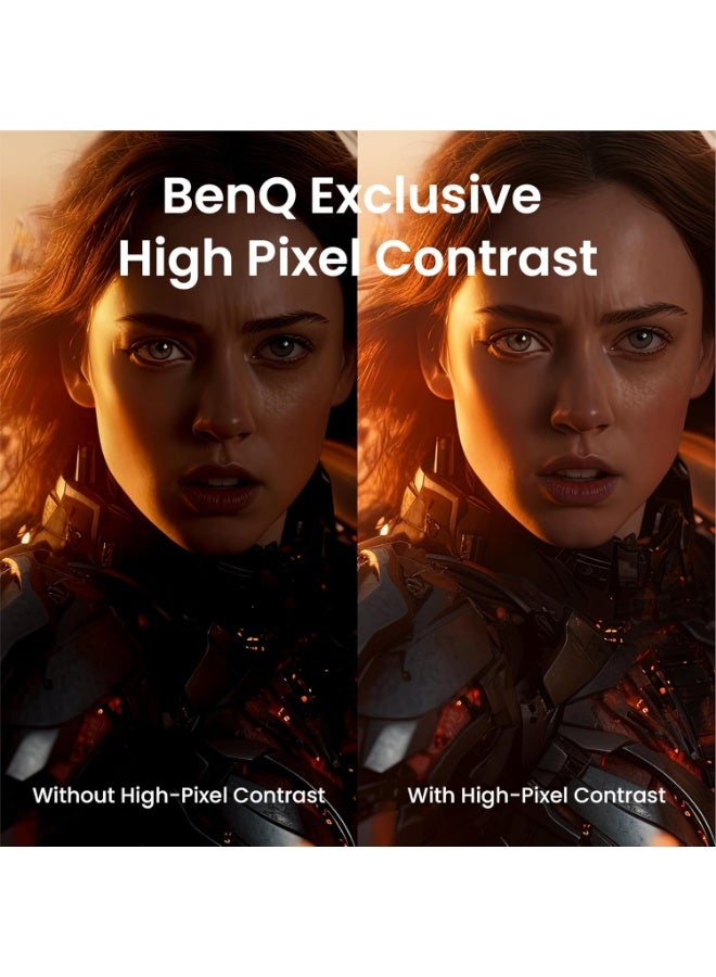 بين كيو شاشة بنكي EW270Q 2K QHD 200Hz USB-C 65W PD للألعاب والمكتب، 1ms، مكبرات صوت 5W، HDRi، AMD FreeSync Premium - السعودية - ضمان 3 سنوات - Image 3