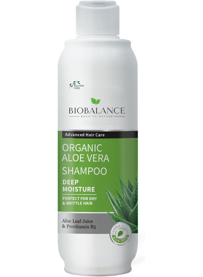 Bio Balance Aloe Vera Shampoo  – Deep Hydration, Repair & Scalp Care for Dry, Damaged Hair (Combo Pack x 330ml Each) multicolour 660ml - Image 3