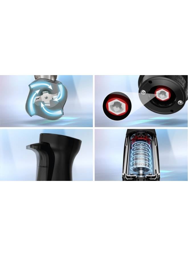 BOSCH Series 6 Hand blender ErgoMaster 1200 W Stainless steel MSM6M831 MSM6M831 Silver - Image 2