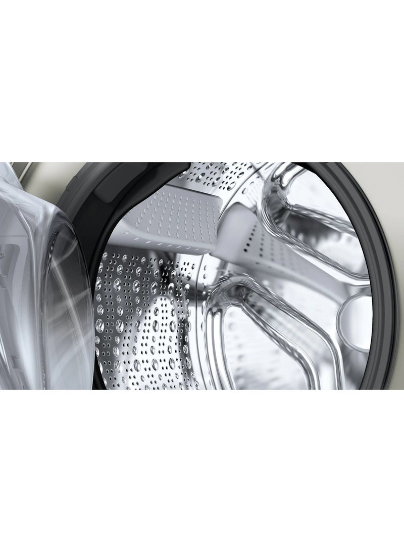 بوش Series 6 washing machine, frontloader fullsize 10 kg , Silver inox WGK254ZXEG WGK254ZXEG Graphite - Image 2