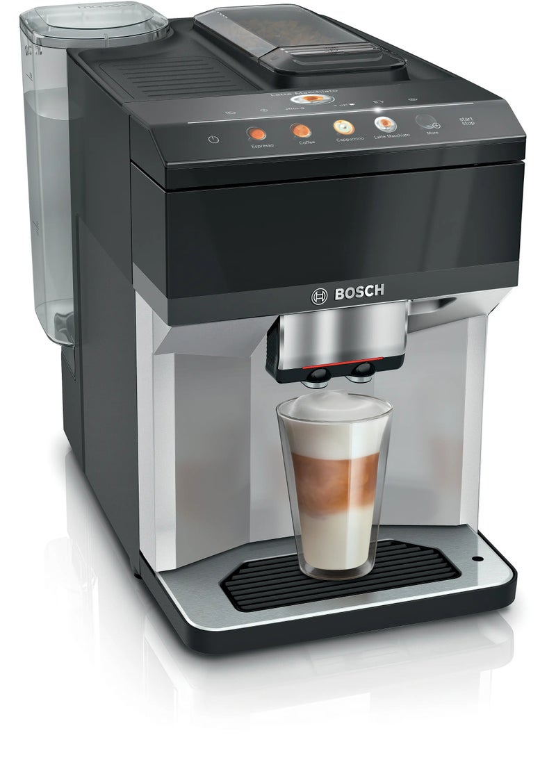 BOSCH Series 4 Fully automatic coffee machine VeroCafe Inox silver metallic, Piano black TPE40307 1.9 L 1500 W TPE40307 Black - Image 1