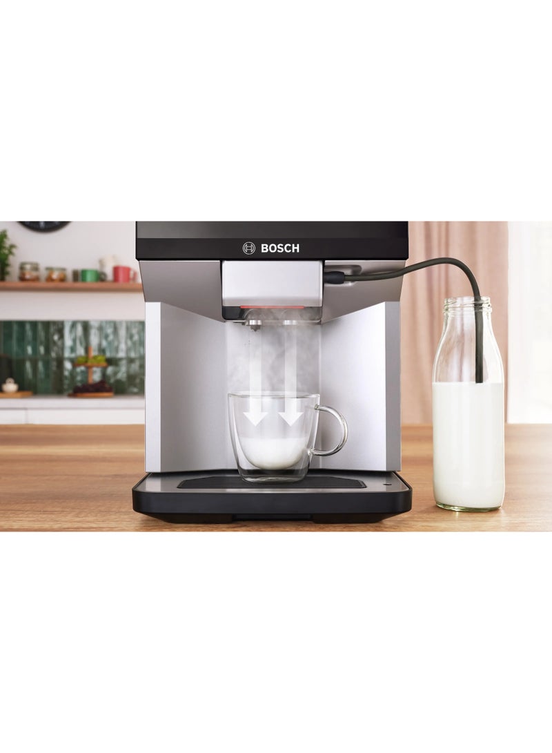 BOSCH Series 4 Fully automatic coffee machine VeroCafe Inox silver metallic, Piano black TPE40307 1.9 L 1500 W TPE40307 Black - Image 5