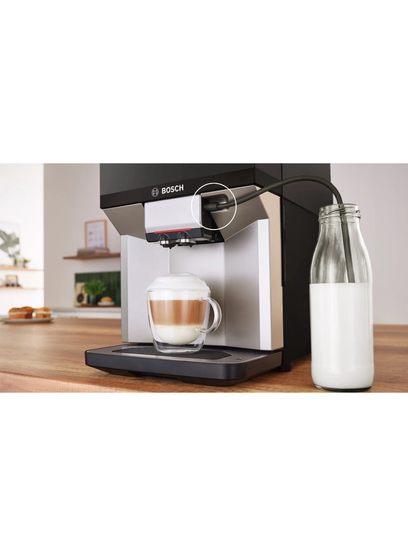 BOSCH Series 4 Fully automatic coffee machine VeroCafe Inox silver metallic, Piano black TPE40307 1.9 L 1500 W TPE40307 Black - Image 4