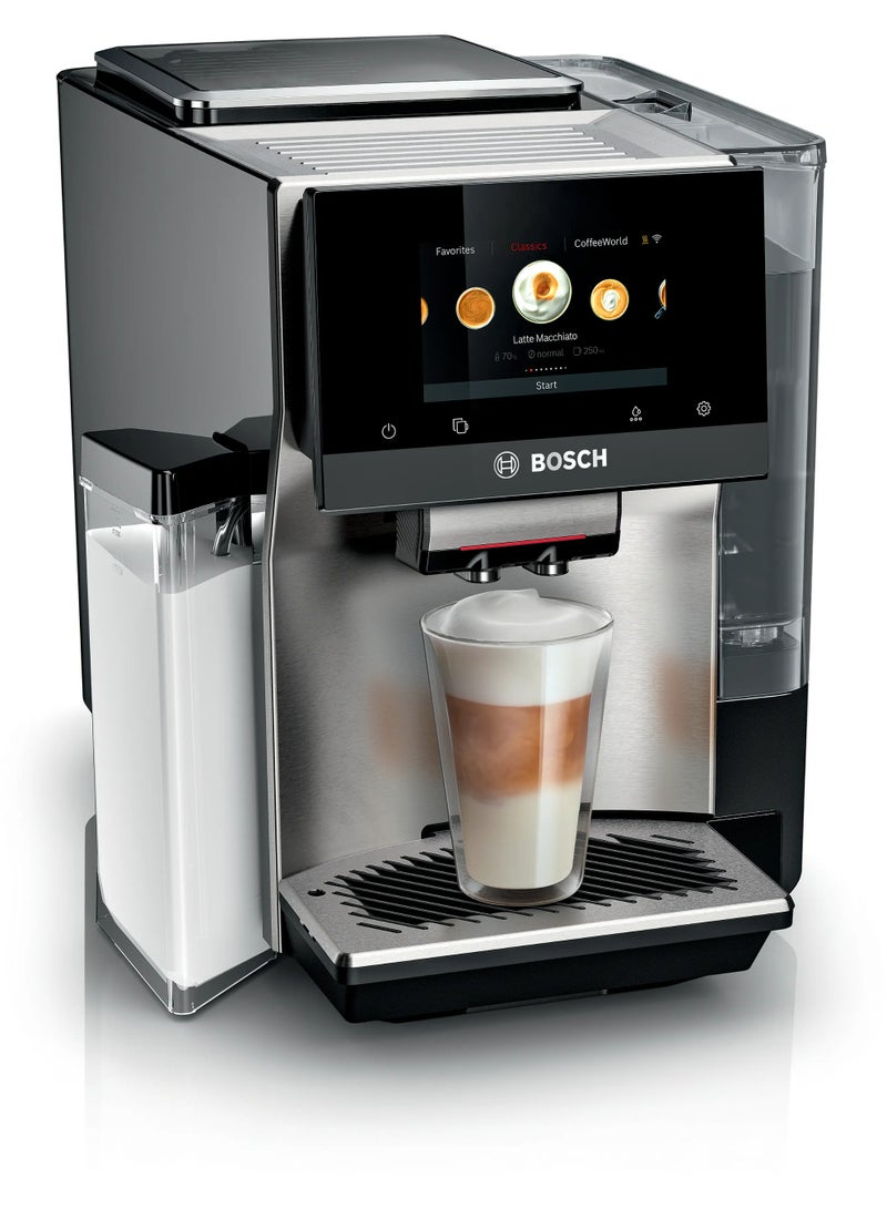 بوش Series 8 Fully automatic coffee machine VeroCafe Stainless steel TQE80703 2.4 L 1500 W TQE80703 Silver - Image 1