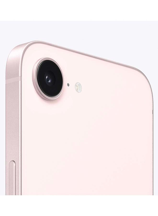 ابل  آيفون 17e 256GB وردي فاتح 5G (شريحة نانو + eSIM) مع فيس تايم - النسخة الدولية - Image 3