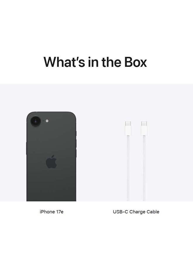 Apple iPhone 17e 256GB Black 5G (Nano SIM + eSIM) With Facetime - International Version - Image 4