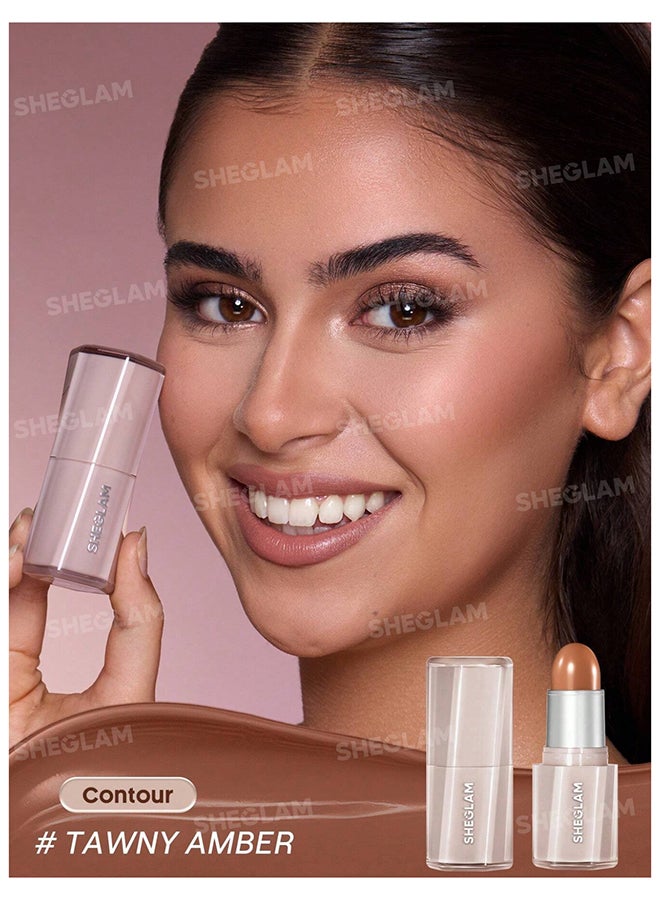 شيجلام Buttery Buff Contour & Bronzer Stick-Tawny Amber Tawny Amber - Image 2