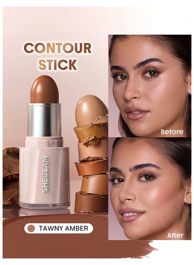 شيجلام Buttery Buff Contour & Bronzer Stick-Tawny Amber Tawny Amber - Image 3