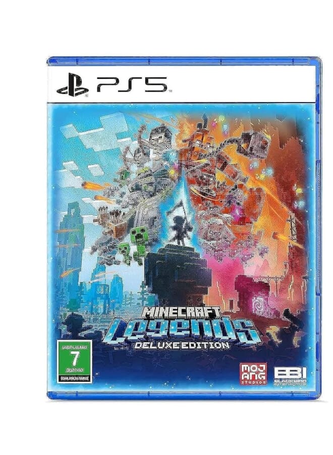 Games PS5 Minecraft Legends - Deluxe Edition For PS5 - PlayStation 5 (PS5)