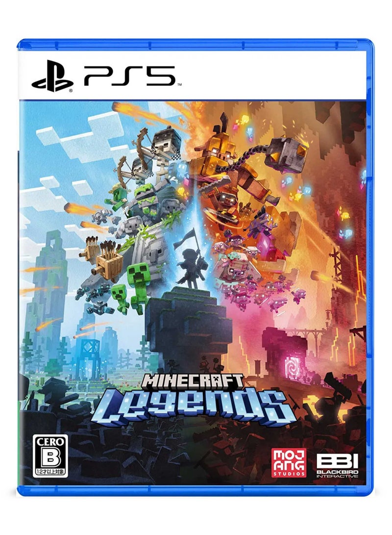موجانج Minecraft Legends - PS5 Edition - Strategic Adventure in the Block World - PlayStation 5 (PS5) - Image 1