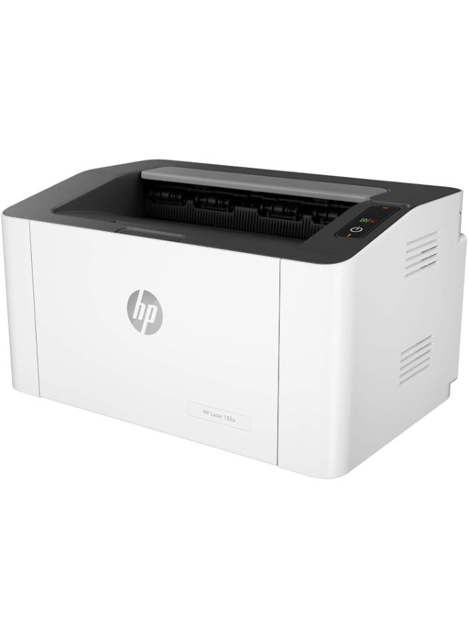 HP 108a, 4ZB79A, A4 Black and White Laser Printer, USB Connectivity, Laser Technology, Compact Design for Home, 21 ppm Print Speed White,Grey - Image 4
